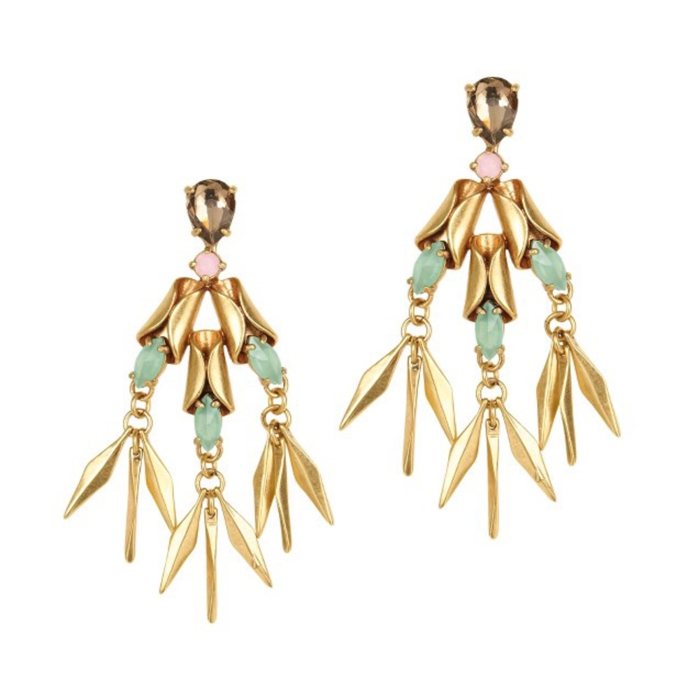 2x HOST PICK J. Crew Crystal Ray Earrings